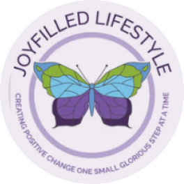 Joyfilled Lifestyle circular badge design